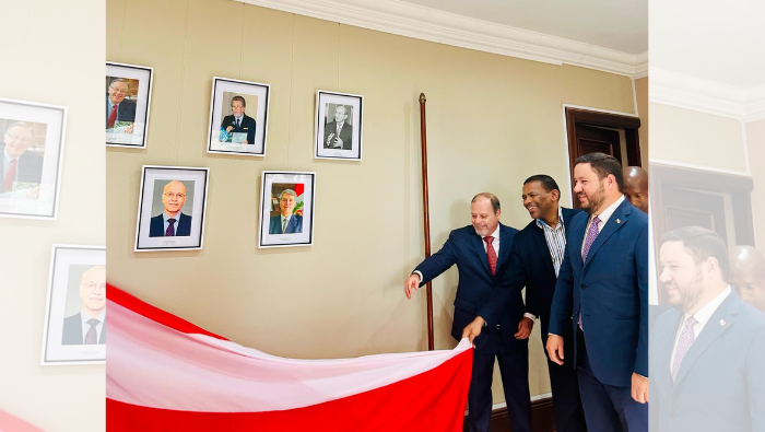 Inauguran salón de embajadores en sede diplomática del Perú en Sudáfrica