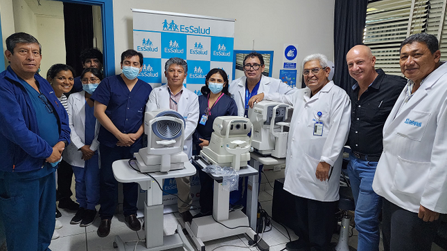EsSalud Arequipa cuenta con moderno biómetro topógrafo para operar a pacientes con catarata