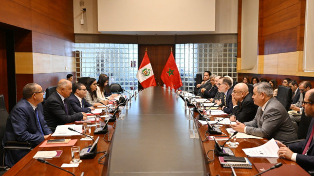 El Perú y Marruecos celebran su VII Reunión de Consultas Bilaterales