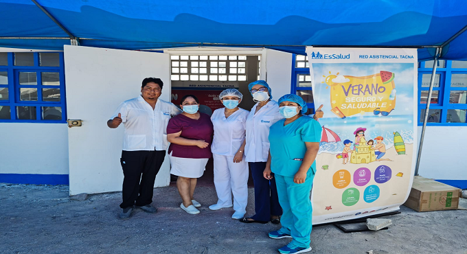 EsSalud Tacna culmina campaña de verano con más de 5 mil 400 atenciones