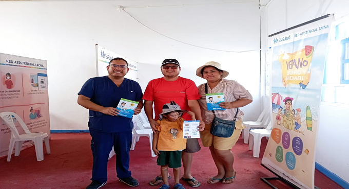 EsSalud Tacna culmina campaña de verano con más de 5 mil 400 atenciones