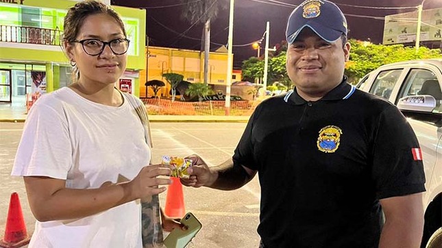 Los agentes de Serenazgo una vez más mostraron sus valore
