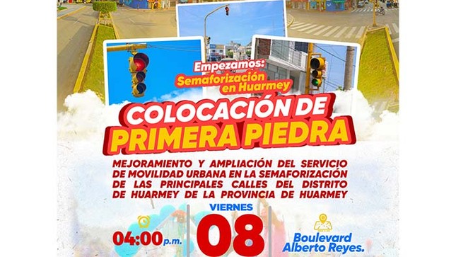 colocación de la primera piedra