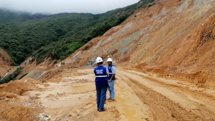 Ayabaca: GORE ejecuta trabajos de rehabilitación en vía fronteriza Perú - Ecuador