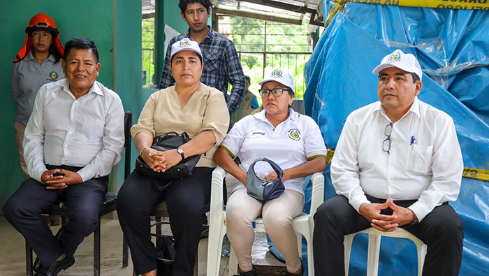 Alcalde y Regidores de la MPLC inspeccionaron obra