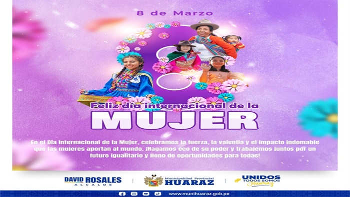 Feliz Día Internacional de la Mujer!