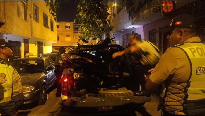 La rápida acción del personal de Seguridad Ciudadana y la Policía permitió la intervención de tres sospechosos que fueron reconocidos por los testigos.