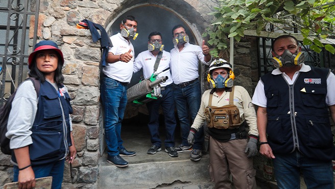 Lucha contra el dengue: participación articulada con los gobiernos locales y la población es clave