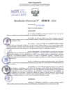 Vista preliminar de documento Resolución Directoral. N° 0619 - 2024 