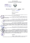Vista preliminar de documento Resolución Directoral. N° 0621 - 2024 