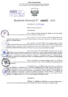 Vista preliminar de documento Resolución Directoral. N° 0625 - 2024