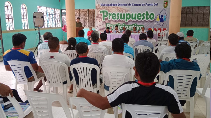 Foto primer taller del presupuesto participativo del año fiscal 2025