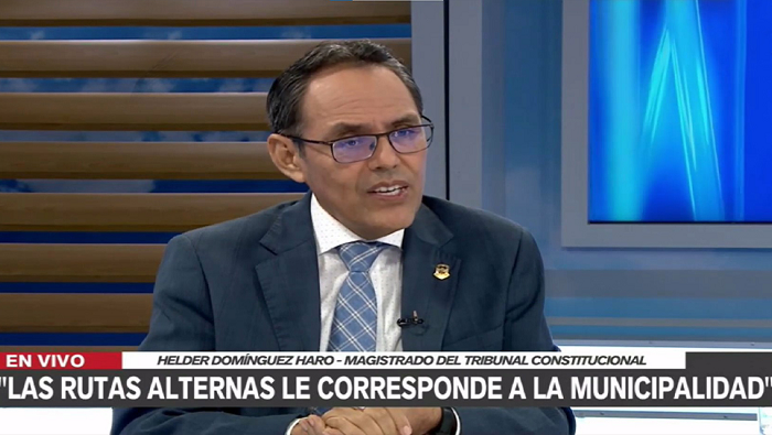 Sentencia sobre peaje de Puente Piedra no cuestiona validez del contrato de concesión, sino la afectación al libre tránsito de las personas afirma el magistrado del TC Helder Domínguez