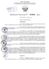 Vista preliminar de documento Resolución Directoral. N° 0695 - 2024 