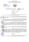 Vista preliminar de documento Resolución Directoral. N° 0809 - 2024 