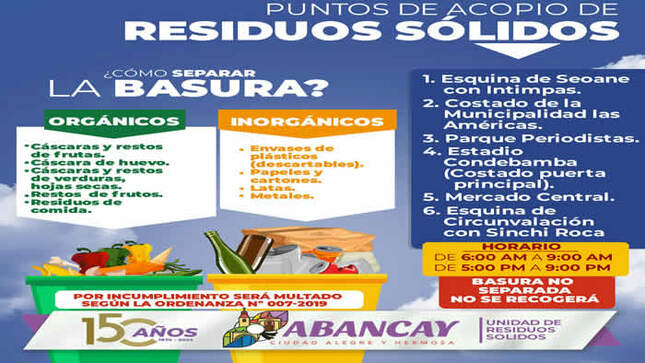 📢Estimados Ciudadanos De Abancay📢