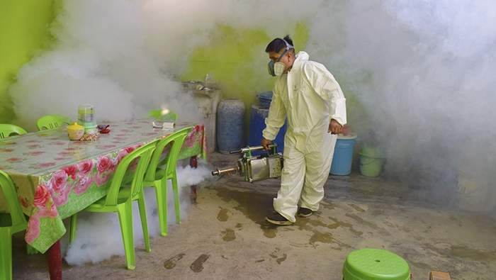 Empezó la Fumigación en el Distrito de Nepeña