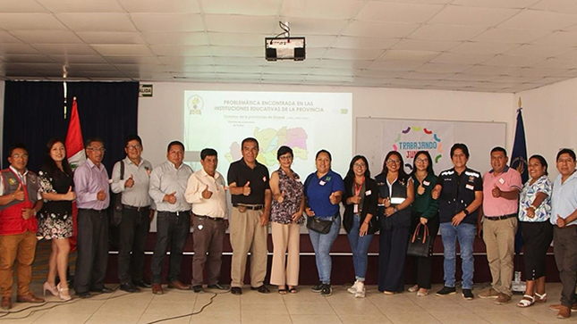 Municipalidad de Aucallama participa en el taller para el buen inicio del año escolar 2024.