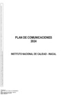 Vista preliminar de documento PLAN DE COMUNICACIONES INACAL - 2024