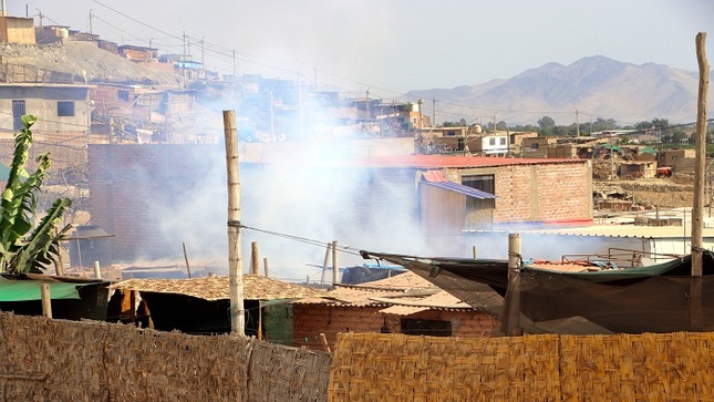  intervención para la eliminación del zancudo transmisor del Dengue