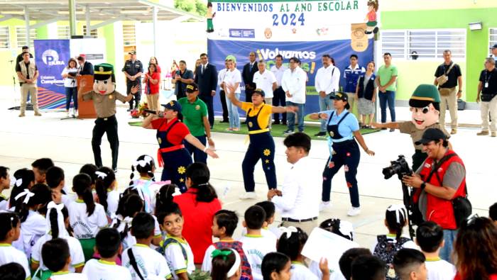 Más de 600 mil estudiantes de la región Piura iniciaron el año escolar 2024