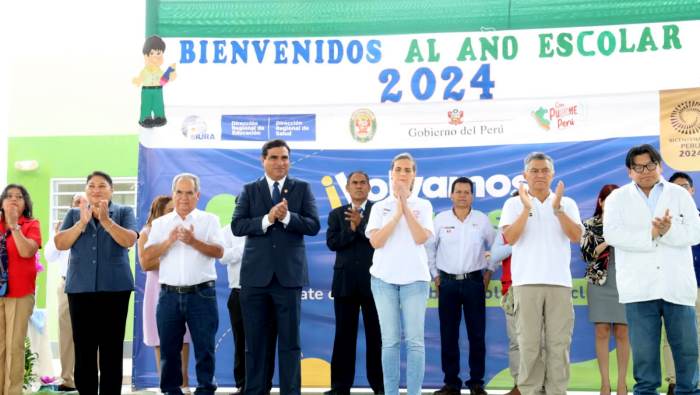 Más de 600 mil estudiantes de la región Piura iniciaron el año escolar 2024
