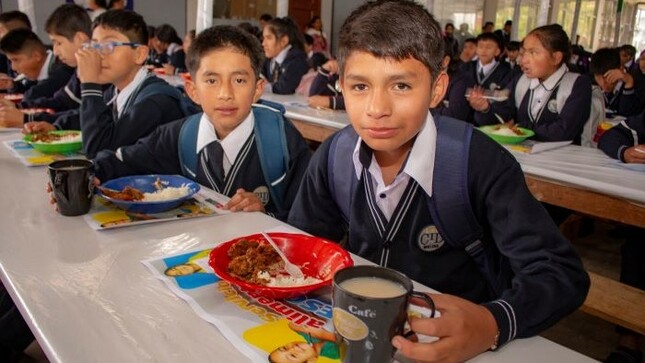 Inicio del servicio alimentario escolar
