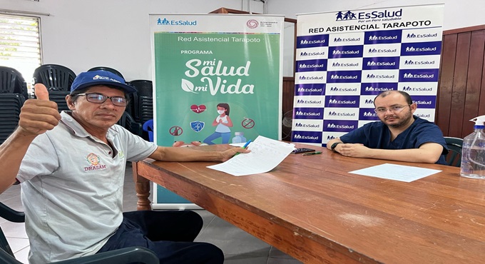 EsSalud Tarapoto brinda atención médica a empresas gracias al programa Mi salud, mi vida