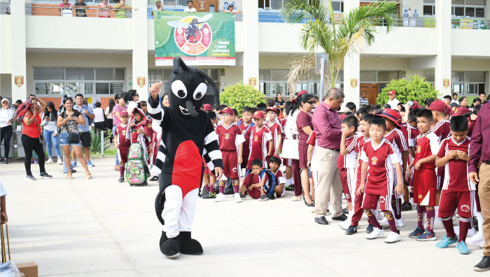Geresa Lambayeque refuerza campañas educativas para prevenir el dengue desde los colegios