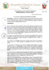 Vista preliminar de documento ORDENANZA MUNICIPAL N° 009-2021-MDC-CM