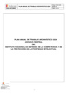 Vista preliminar de documento Plan Anual Trabajo Archivístico - INDECOPI 
