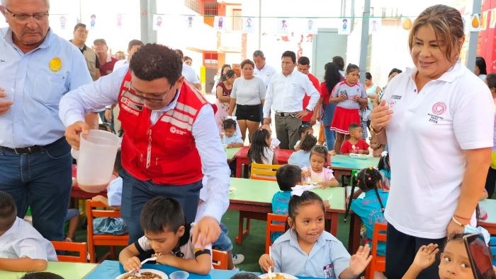 Inicio del servicio alimentario escolar