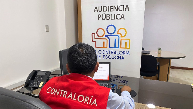 La Contraloría General invita a los ciudadanos de la provincia de Cajatambo a participar en la Audiencia Pública Virtual "La Contraloría te escucha" que se llevará a cabo el 19 de marzo del 2024. Durante este evento, se brindará la oportunidad a los representantes de la sociedad civil organizada y a los ciudadanos en general de presentar denuncias sobre el presunto uso inadecuado de bienes y recursos públicos en municipalidades y otras entidades del Estado.