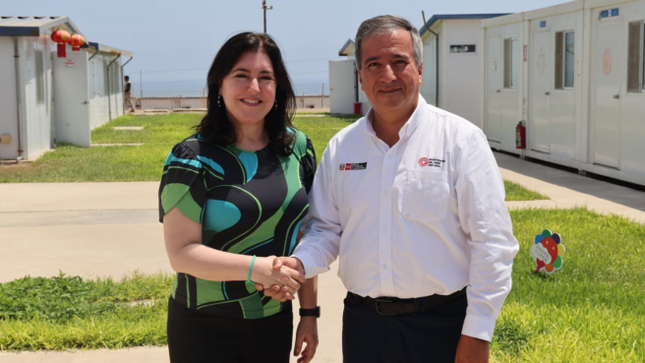 Ministro Pérez Reyes y ministra de Brasil recorrieron puerto de Chancay para fortalecer la integración vial y multimodal de ambos países