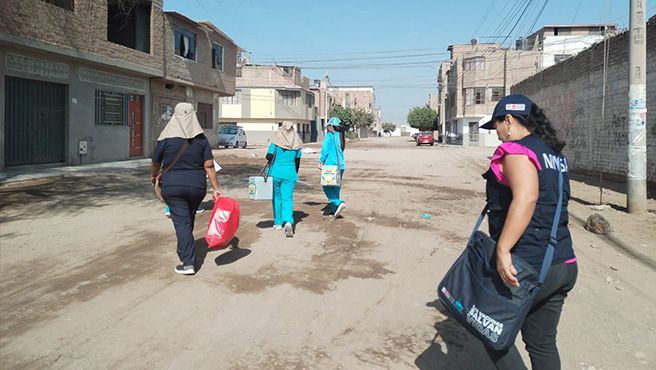 Lambayeque: especialistas del Minsa monitorean las jornadas de vacunación del esquema regular en menores de 5 años