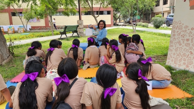 Ministerio de Cultura fomenta la lectura y escritura en niñas y adolescentes de Inabif