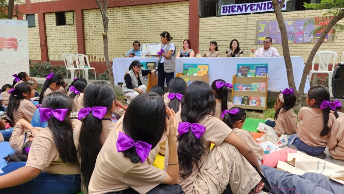 Ministerio de Cultura fomenta la lectura y escritura en niñas y adolescentes de Inabif