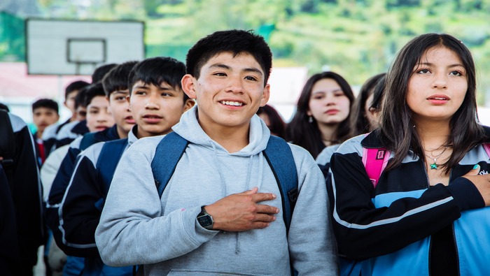 ALCALDE DE SAN JERÓNIMO PARTICIPA EN EL BUEN INICIO DEL AÑO ESCOLAR 2024.