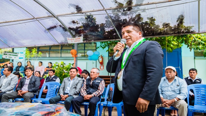 ALCALDE DE SAN JERÓNIMO PARTICIPA EN EL BUEN INICIO DEL AÑO ESCOLAR 2024.