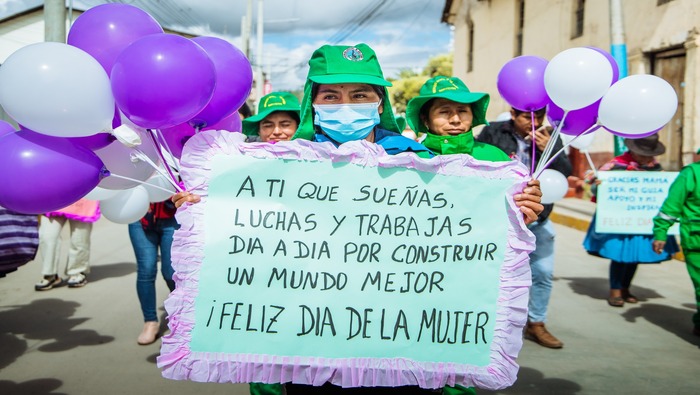 MUNICIPALIDAD DE SAN JERÓNIMO REALIZA ACTIVIDADES CON MOTIVO DEL DÍA INTERNACIONAL DE LA MUJER.