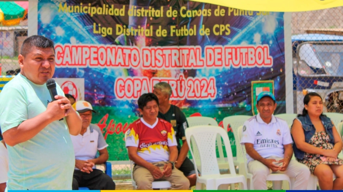 Foto Se apertura el campeonato distrital Copa Perú en Canoas de Punta Sal 