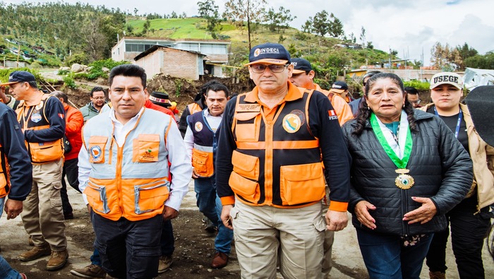 AUTORIDADES NACIONALES VERIFICAN ZONAS AFECTADAS EN NUESTRO DISTRITO.