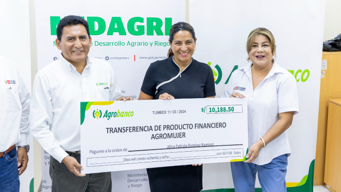 MIDAGRI: Nueva agencia de Agrobanco impulsará el desarrollo del sector agropecuario en Tumbes