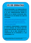 Vista preliminar de documento FE ERRATAS CONCURSO DE CONDECORACION