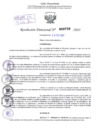 Vista preliminar de documento Resolución Directoral. N° 0720 - 2024 
