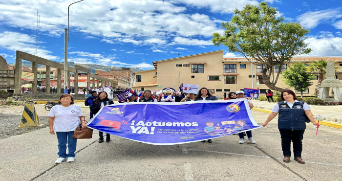 DIRECCIÓN REGIONAL DE SALUD DE ÁNCASH PARTICIPÓ EN LA CAMPAÑA MULTISECTORIAL  “ACTUEMOS YA"