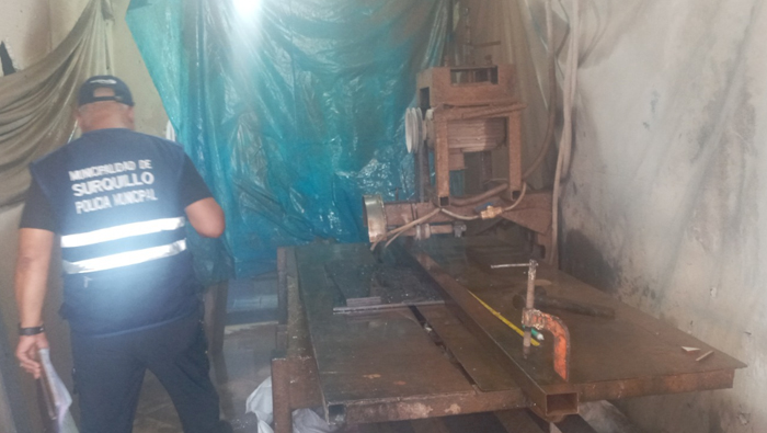 Personal edil constató que se infringían las normativas municipales y las medidas de seguridad dentro de los establecimientos de la Urb. Villa Victoria.