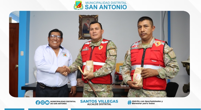 IGN INSTALARÁ PUNTO DE FOTOCONTROL GEODÉSICO EN EL DISTRITO DE SAN ANTONIO
