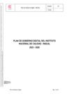 Vista preliminar de documento Plan de Gobierno Digital - INACAL
