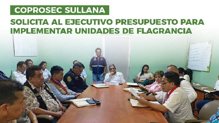 COPROSEC solicita al ejecutivo
